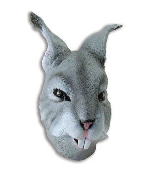 Rabbit Bunny Rubber Animal Mask BN Range - Animal Masks - Accessories -  PRODUCTS