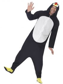 Penguin Costume, with Hooded All in One 23632 Smiffys