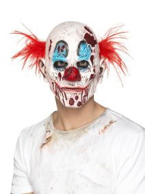 Zombie Clown Mask, Foam Latex 45021