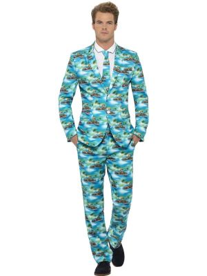 Stand Out Suit Smiffys Aloha Suit 80083