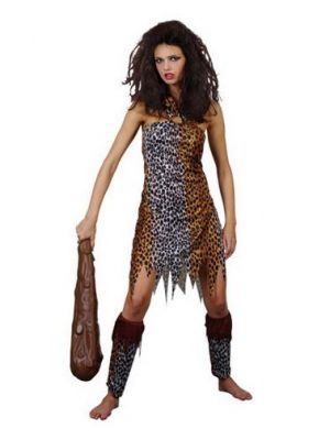 Crazy Cavewoman Costume  EF-2110