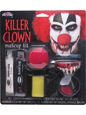 FunWorld Killer Clown Makeup Kit FW-9422-KC