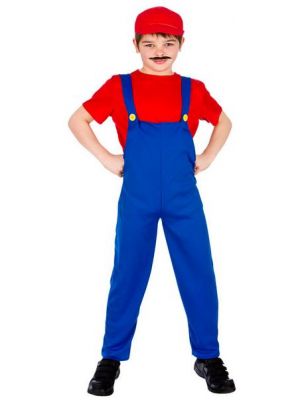 Funny Plumber Kids Costume  EB-4075