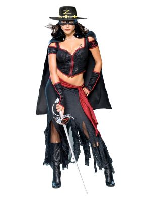 Lady Zorro Costume  888655