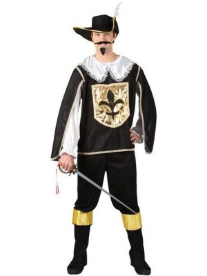 Musketeer Black Costume  EM-3161