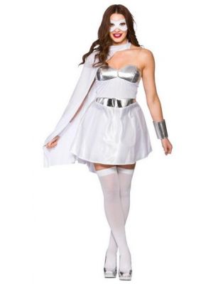 Super Hero White Costume  EF-2189