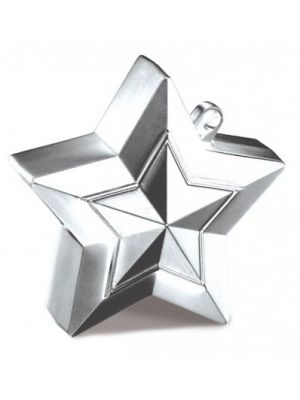 Balloon Weight Star Shaped Silver