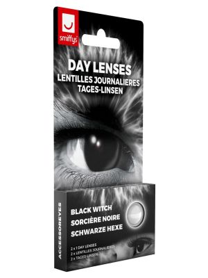 Black Witch Contact Lenses 1 Day