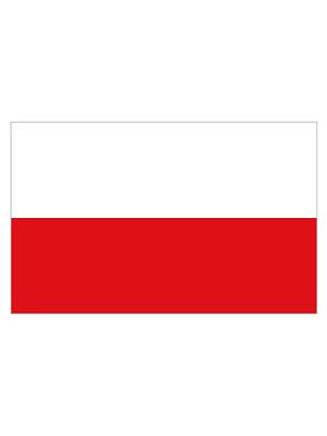 Poland 5ft x 3ft Supporter World Cup Football Rugby Flag