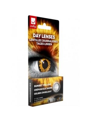 Sunset Yellow Contact lenses 1 Day