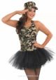 Commando Tutu Girl Costume 3358