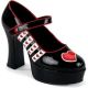 Queen of Hearts Mary Jane Shoes