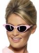 Flyaway Style Rock & Rock Sunglasses Pink w/ Diamantes 99022