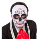 Day Of The Dead Full Mask Black/Red 9927