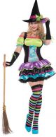 Pop Neon Witch Adults Costume 997516