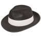 Black Gangster Hat AC-9130