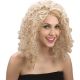 Curly Blonde Wig EW-8014