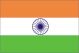 India 5ftx3ft Football Rugby Supporters Flag