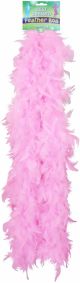 Feather Boa Pink 150cm U07089