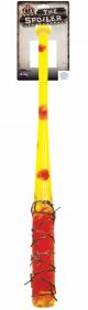 Baseball Bat W/Barbed Wire - Yellow & Red Colour - FunWorld