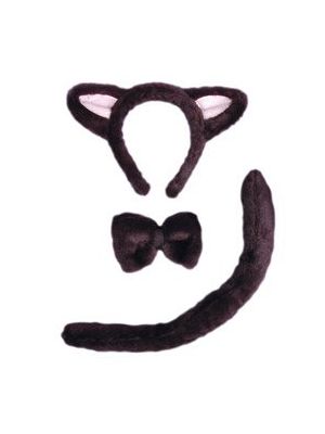 Cat Instant Set Fur Fancy Dress Kit