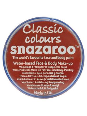 Bright Red Snazaroo 18ml Face Paint 1118055