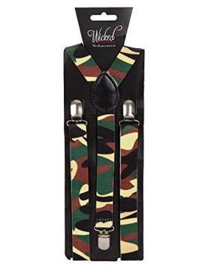 Camouflage Suspenders AC-9365