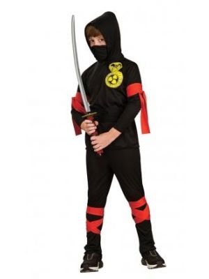 Haunted House Black Ninja Costume  881900