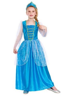 Ice Blue Princess Girl Costume  EG-3618