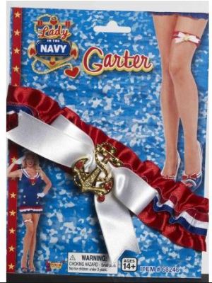 Lady in the Navy Garter 68246