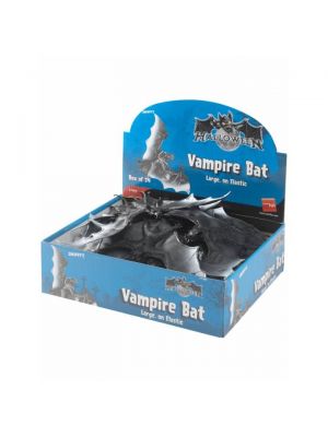 Large Vampire Bat black on Elastic 57089