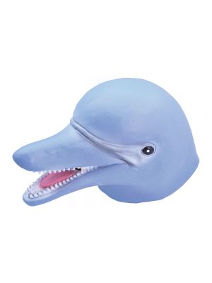 Dolphin Full Head Rubber Mask Fancy Dress JW Range