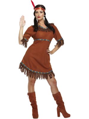 Red Indian Costume U38 692