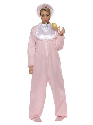 Baby Romper Costume Pink Smiffys 28601