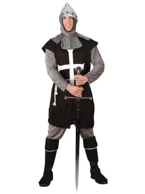 Black Knight Medieval Costume EM-3163