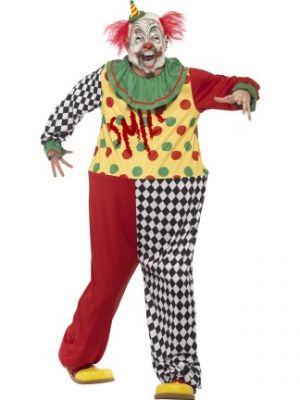 Sinister Clown Costume  45200