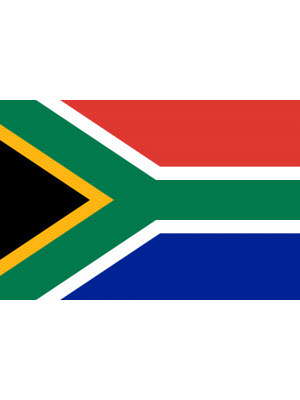 South Africa 5ft x 3ft Football Rugby Supporter World Cup Flag