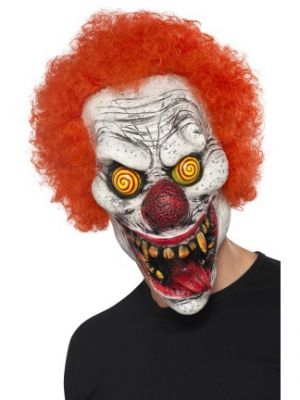 Twisted Clown Latex Mask 44745