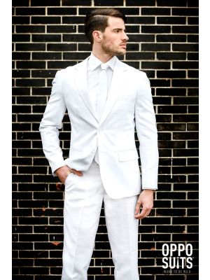 OppoSuits White Knight Fancy Dress Suit 0049